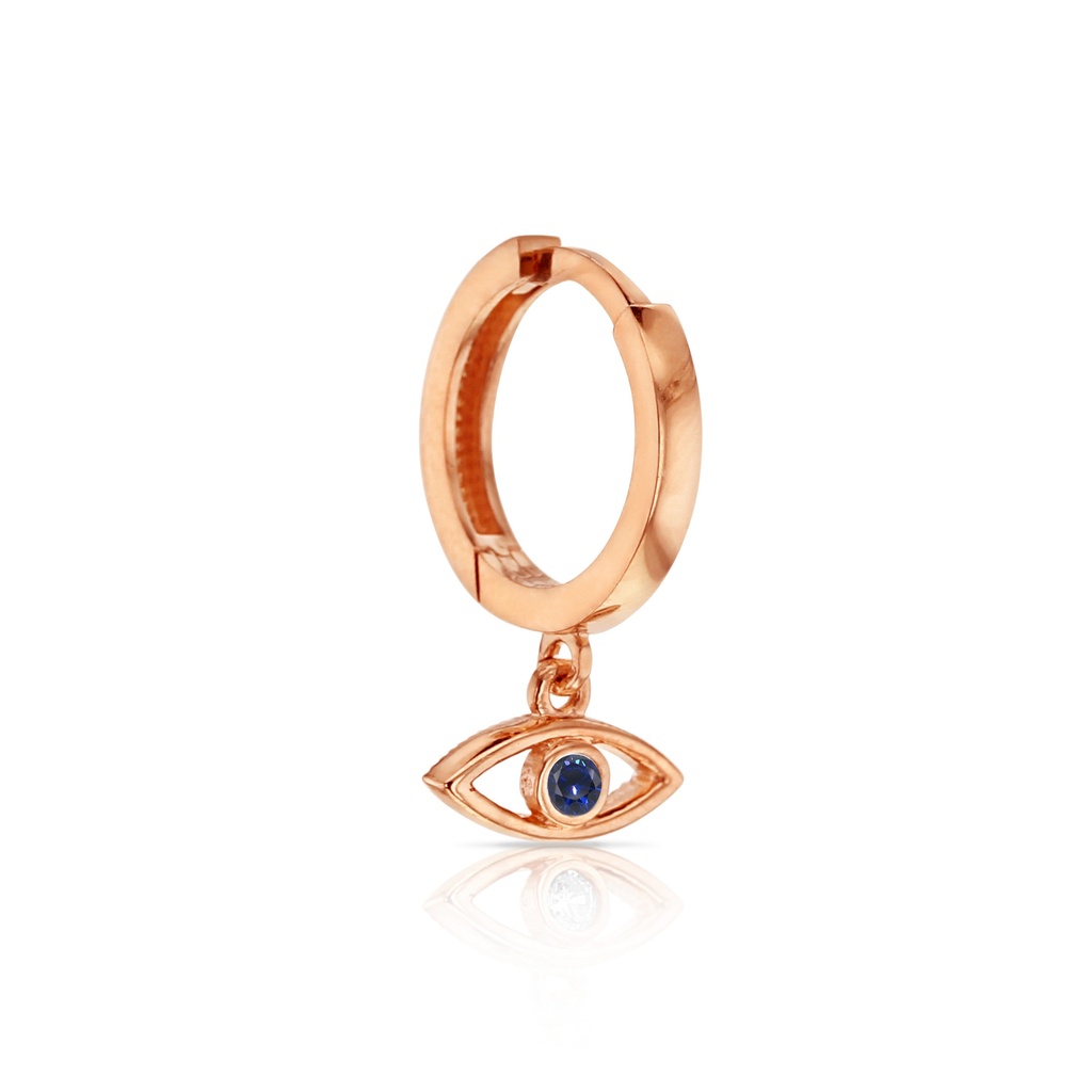 ## 9R DROP HUGGIE W/ CZ EYE